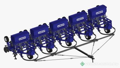 Сеялки - ДИБОР Комплекс из сеялок-культиваторов зернотуковых  КСКП-2,1 Дх5  для полосного посева