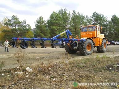 Плуги и глубокорыхлители - КОНТАКТОР Плуг широкозахватный универсальный ПШу-8 (тракторы кл. 5.0  К-701, К-744)