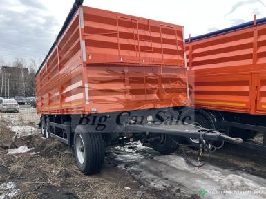Прицепы для автомобилей - ТЗА 5893А5-0845100 Бортовой прицеп для перевозки зерна
