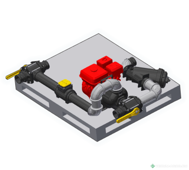 Насосные станции - BANJO Мотопомпы, эл. и гидро насосы для КАС, ЖКУ, СЗР 1100