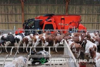 Кормораздатчики-смесители - KUHN Самоходный кормосмеситель SPV POWER 15.1 DL 