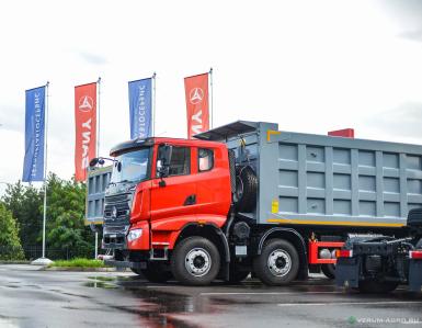 Грузовой автотранспорт - SANY SYZ436 Самосвал 8x4, 36 м3 (П-образный кузов)