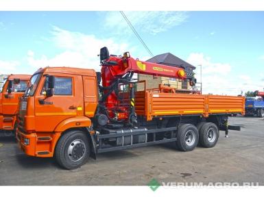 Специальные автомобили - КАМАЗ шасси 65115 с КМУ Палфингер ИНМАН ИТ 150