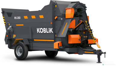 Резчик соломы - KOBLiK Раздатчик - выдуватель соломы RS 250 с автономной гидравлической системой