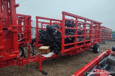 Культиваторы - ТЕХМАШ КПМ-12 ЕВРО с ППК, S - образная  стойка 70х12, лапа 250 мм, культиватор для сплошной обработки