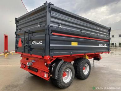 Прицепы для с/х техники - PALAZOGLU Тракторный полуприцеп 2TU10 Тандем бортовой