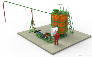 Прочее - РЕГИОН Стационарная растворная установка Кассета 10000х1s Стационарная PУ Кассета 10000х1 super 2.0