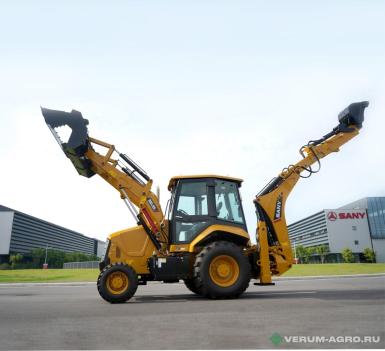 Экскаваторы - SANY BHL95 с БСМ (Квик-каплер) Экскаватор-погрузчик