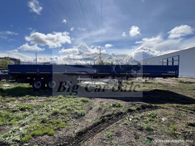 Полуприцепы - ТЗА 588513-0810210-07 трехосный бортовой полуприцеп для тягачей 4х2