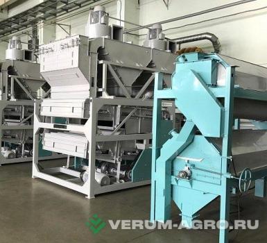 Зерноочистительное оборудование - НСКСМ Триерный блок 
