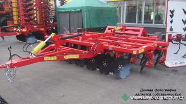 Бороны - БДТ-АГРО Борона дисковая БДА 2,7х2 двухрядная прицепная с прикатывающим планчатым катком 