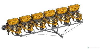 Сеялки - СИБЗАВОДАГРО КСЗУ-2,1Бх6