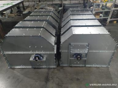 Транспортировка зерна - КОМПЛЕКС АГРО конвейер скребковый  К50/6