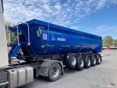 Полуприцепы - ТОНАР Полуприцеп-самосвал -9595 облегченный зерновоз-углевоз под тягач 4х2