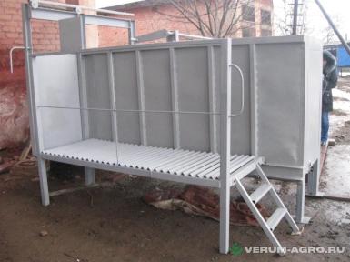 Оборудование для мясопереработки - ПОЛИПРОМ БОКС ОГЛУШЕНИЯ «РСР-10» 