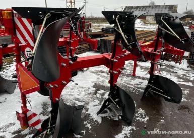 Плуги и глубокорыхлители - ТЕХМАШ ПО-3-35\50 плуг оборотный, со сплошным винтовым отвалом, болтовая защита