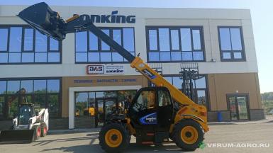 Фронтальные погрузчики - LONKING Телескопический погрузчик LGT4207 ДВС Cummins, 4BTA3.9-C100-II, 99 л.с.