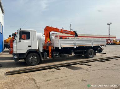 Специальные автомобили - МАЗ 534026 -576-030 с КМУ Hangil 514