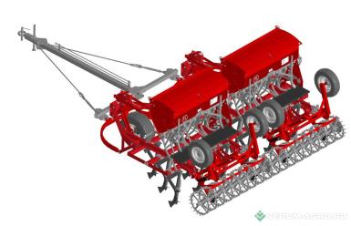 Сеялки - СИБЗАВОДАГРО КСЗУ-2,1Дх2 