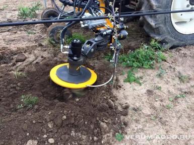 Прочее - AGROSATEX KDR101 Почвофреза рото с диском 50 см