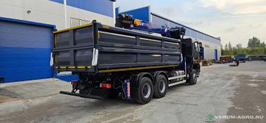 Специальные автомобили - FAW CA3250 6х4 Самосвал с КМУ DongYang 2036 3390C1