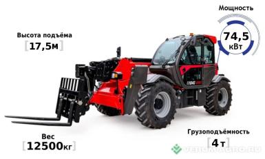 Телескопические погрузчики - LGMG H1840 
