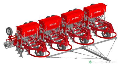 Сеялки - СИБЗАВОДАГРО КСЗУ 2,1ДРх4