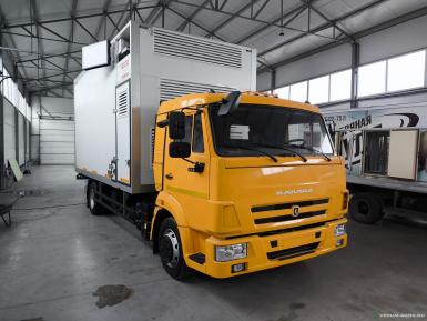 Специальные автомобили - КАМАЗ 4308 цыплятовоз 