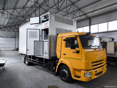 Специальные автомобили - КАМАЗ 4308 цыплятовоз 