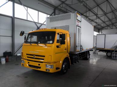 Специальные автомобили - КАМАЗ 4308 цыплятовоз 