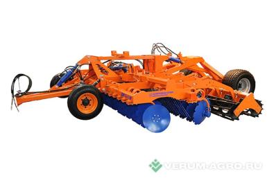 Бороны - БЕЛАГРОМАШ Дисковый мульчировщик полуприцепной ДМ-5х2М с катком КСК