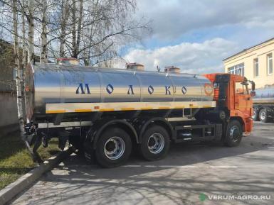 Автоцистерны - КАМАЗ 65115 АЦПТ-12, молоковоз, 3 отека