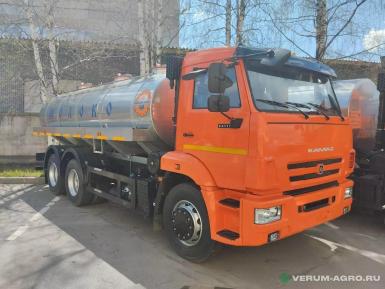 Автоцистерны - КАМАЗ 65115 АЦПТ-12, молоковоз, 3 отека