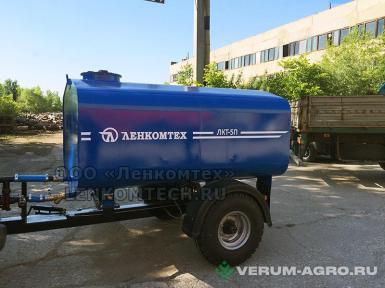 Полуприцепы - ООО «Ленкомтех» Поливомоечное оборудование ЛКТ-5П 
