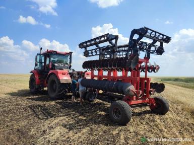 Дискаторы - БДМ-АГРОЦЕНТР Лущильник Дисковый ЛДС 8ПЛ с комплектом опорных колес
