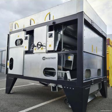 Зерноочистительное оборудование - ЗАВОД ВОРОНЕЖ АГРОМАШ Машина первичной очистки зерна ВРМ-К52.7 оцинкованная