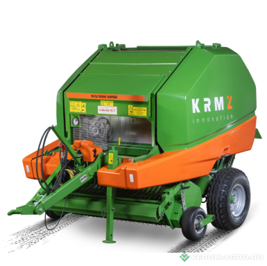 Пресс-подборщики - KRMZ Пресс-подборщик рулонный R12/2000 Super с нитеув.  уст., с модифицированными кожухами из стеклопласт.