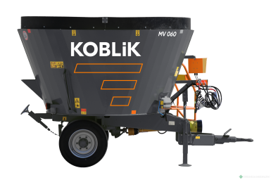 Кормораздатчики-смесители - KOBLiK Смеситель-раздатчик кормов MV 060 с выгрузным окном 