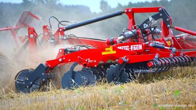 Дискаторы - METAL-FACH U-710/2 с трубчатым валом и транспортной системой