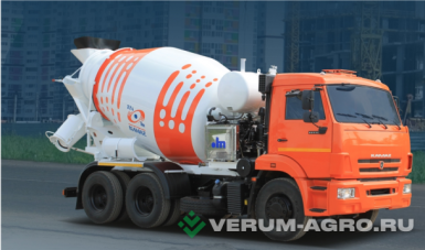 Автоцистерны - КАМАЗ 65115-3932-48 Автобетоносмеситель