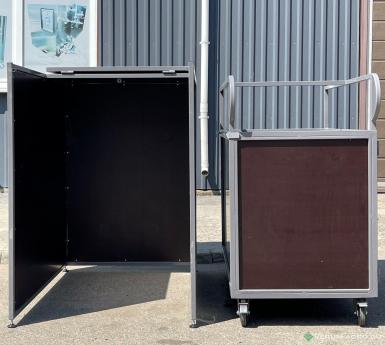 Прочее - САЛЮТЕМ Сушильный бокс с тележкой для новорожденных телят  