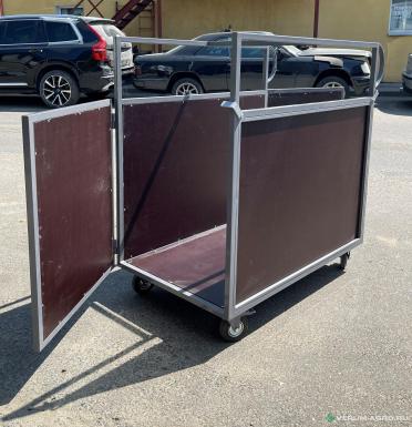 Прочее - САЛЮТЕМ Сушильный бокс с тележкой для новорожденных телят  