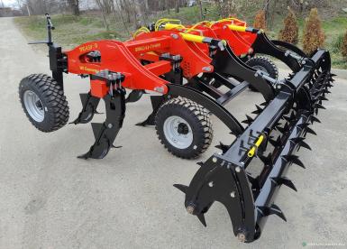 Плуги и глубокорыхлители - ИП СЕРГИЕНКО А.Г. Плуг чизельный ПЧС-4,5УП прицепной (типа Гаспардо)