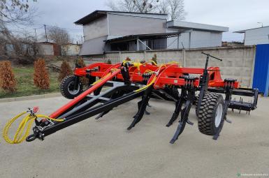 Плуги и глубокорыхлители - ИП СЕРГИЕНКО А.Г. Плуг чизельный ПЧС-4,5УП прицепной (типа Гаспардо)