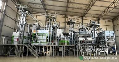 Зерноочистительное оборудование - GRAINCLUB Семенная линия Линия подготовки и доработки семян