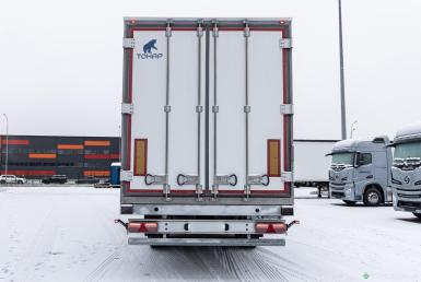 Грузовой автотранспорт - ТОНАР R3-13 (97861) с ХОУ Carrier Vector 1550 Рефрижераторный полуприцеп 