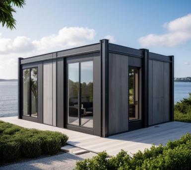 Быстровозводимые конструкции - КОНВЕЙТ Модульный глэмпинг КОНВЕЙТ L-SE(В)-2 (29 м2)