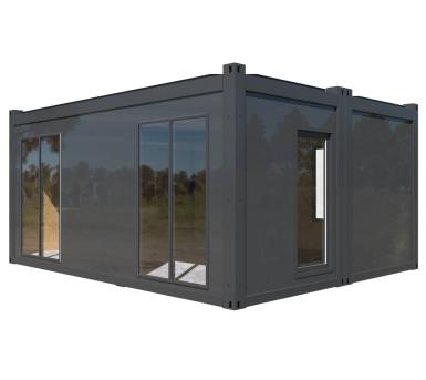 Быстровозводимые конструкции - КОНВЕЙТ Модульный глэмпинг КОНВЕЙТ L-SE(В)-2 (29 м2)