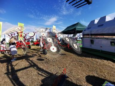 Ворошилки - АЗАС Грабли – ворошилки ГВВ-6М, 9 рабочих колес 