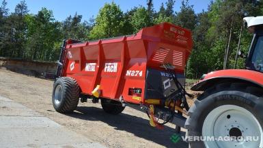Разбрасыватели удобрений - METAL-FACH N-274 10 тонн